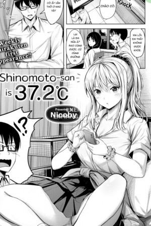 Shinomoto-san is 37.2°C